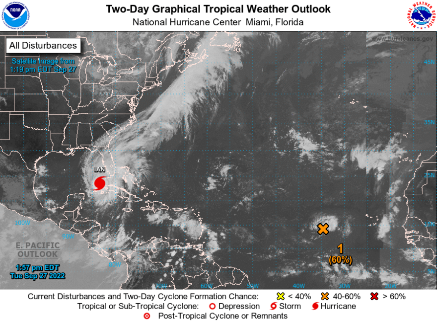 Hurricane Ian is expected to make a direct hit on Florida, and late this week the storm will impact eastern North Carolina.