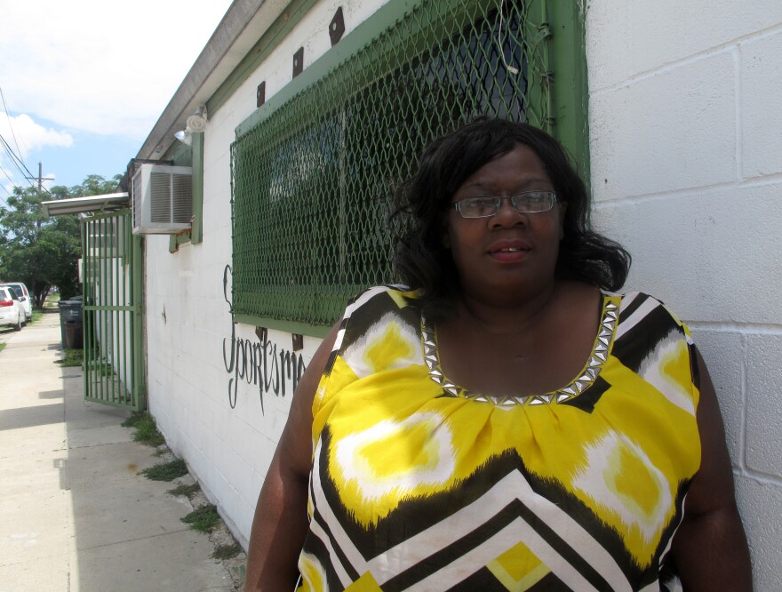 Theresa Elloie is fighting to keep open her Sportsman's Corner bar, where two murders were recently committed outside. Her father opened the bar in the 1960s.