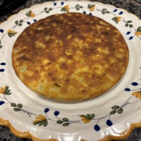 Cornbread baked according to the Mindy Merrell recipe.