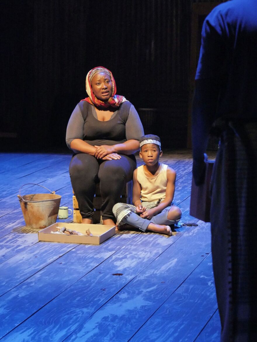 Pauline Malefane appears alongside Siphosethu Juta in <em>A Man of Good Hope.</em>