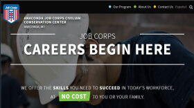 Screen capture from the Anaconda Job Corps website, May 28, 2019. https://anaconda.jobcorps.gov/