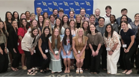 The entire Radiologic Technology senior class attended the conference along with five faculty members