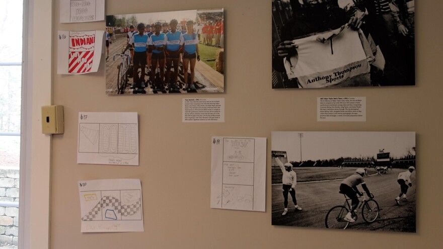 archival photos in the Wilcox House