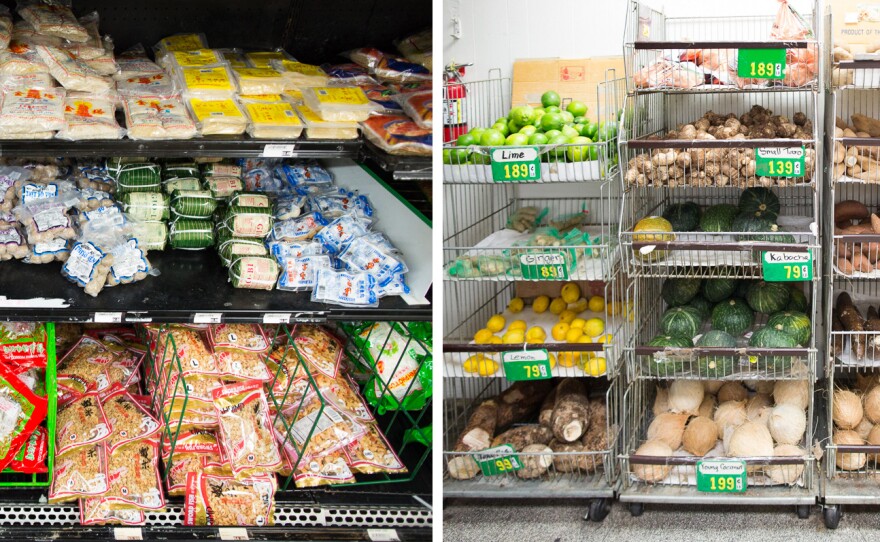 Bangkok Market sells ingredients from around the world. That variety draws all sorts of shoppers to the market: Asians, Latinos, hipsters and exciting new chefs.