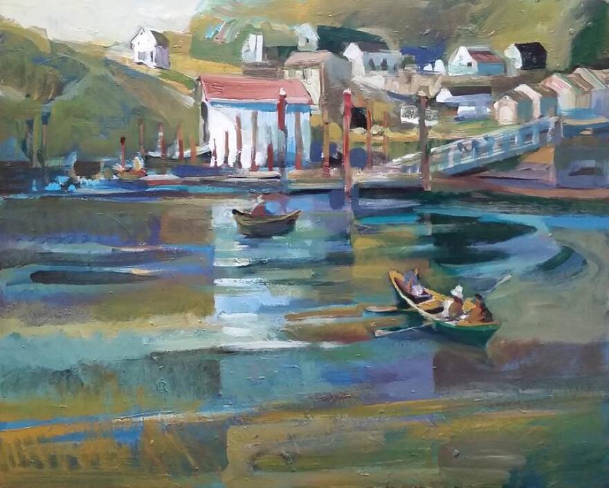 "Depoe Bay in Summer"