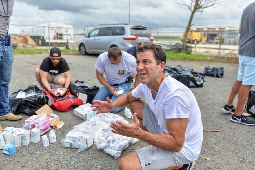 Ethan Leder is the founder and CEO of Precision Medicine Group, a company that develops targeted medicines. He has no connection to Puerto Rico but saw that there was a logjam on supplies and wanted to help.