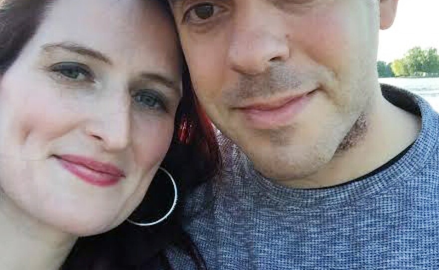 Julia and Greg Fry in August 2016. Each round of the IVF treatment they seek typically costs $15,000 to $20,000. So far, the couple has raised about $1,200 toward that goal via the crowdfunding site GiveForward.