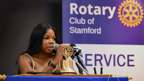 Tamryn Lee Williams thanks family and advocates for helping her get to where she is today.