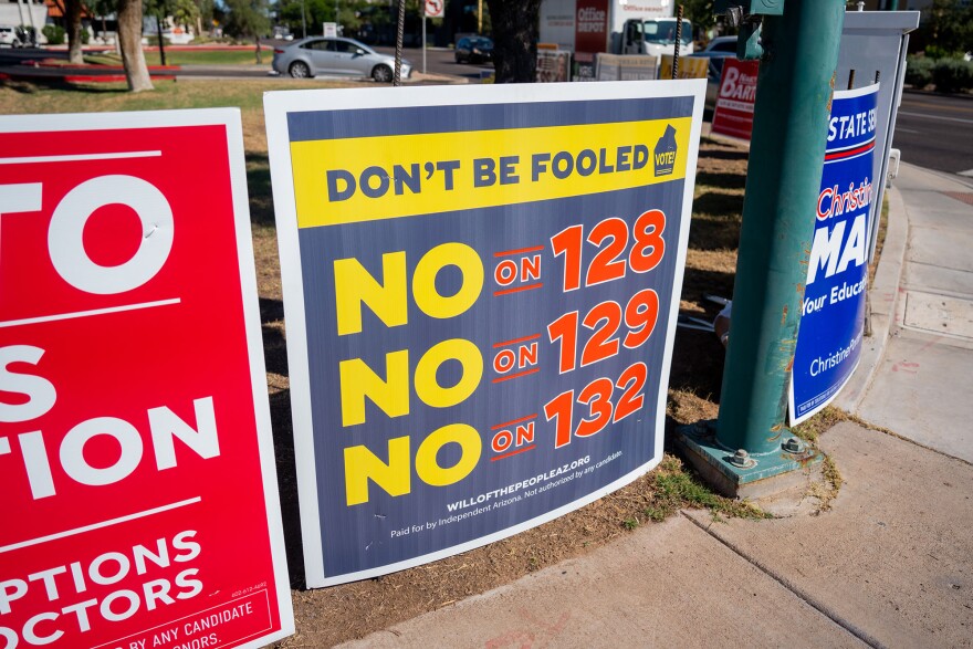 Proposition 129 would limit ballot initiatives to a single subject, which supporters says would clarify issues for voters. But critics say it – together with propositions 128 and 130 – would merely increase lawmakers’s power at voters’ expense