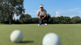 Juana Diaz Cristobal, golf course superintendent at Bonita Bay Club. Photo by Andrea Melendez.