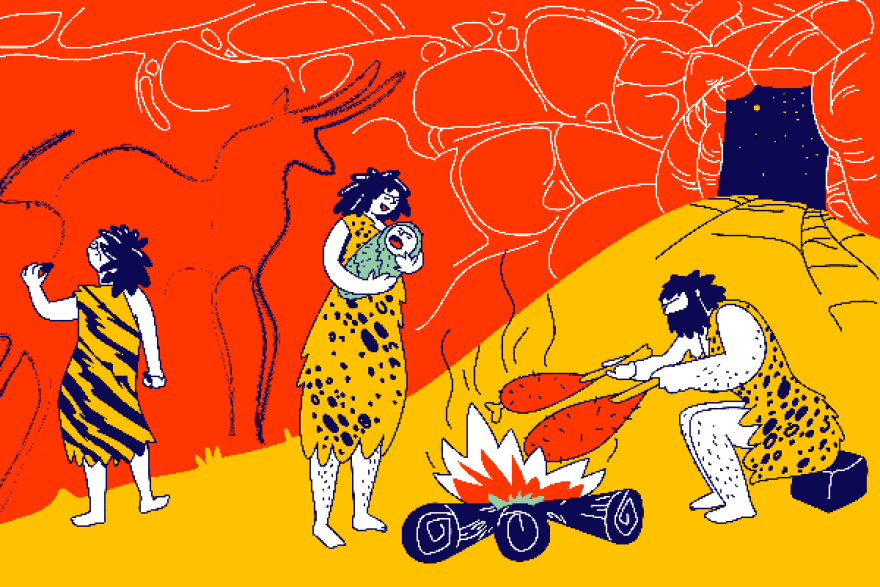 For our nomadic ancestors, the cave was only a temporary home.