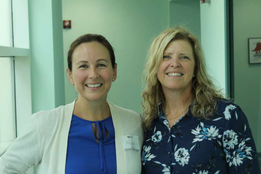 Stacie Ruth (l) &amp; Donna MacKenzie. Photo: Matthew Peddie, WMFE