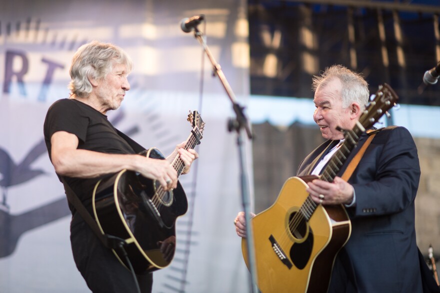 Roger Waters and John Prine.