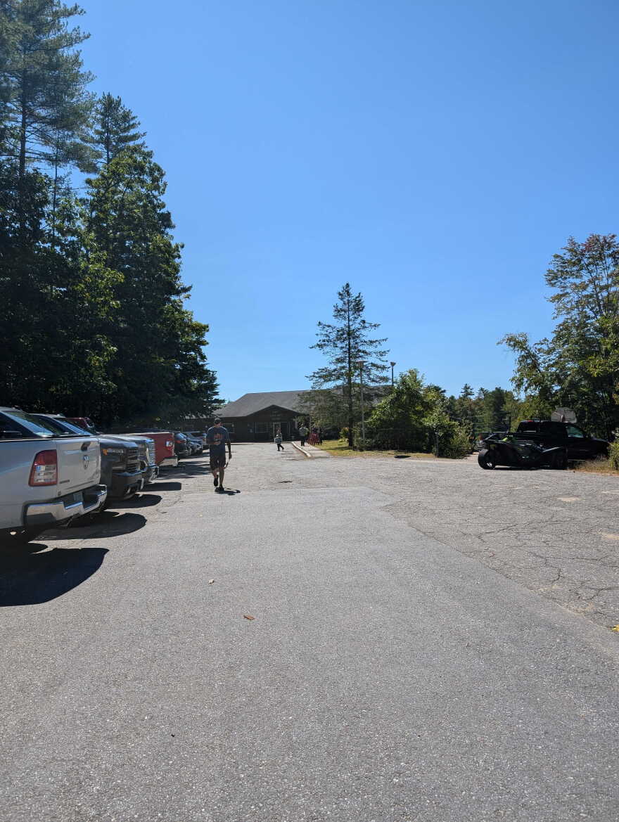 Polling place in Northfield, NH