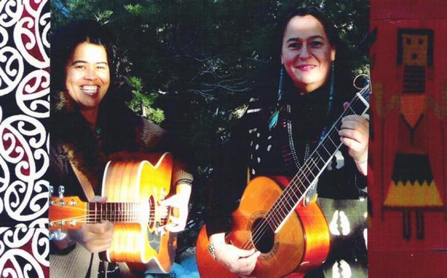 Elena (Maori & Samoan) and Tash (Dine) of Indigifem