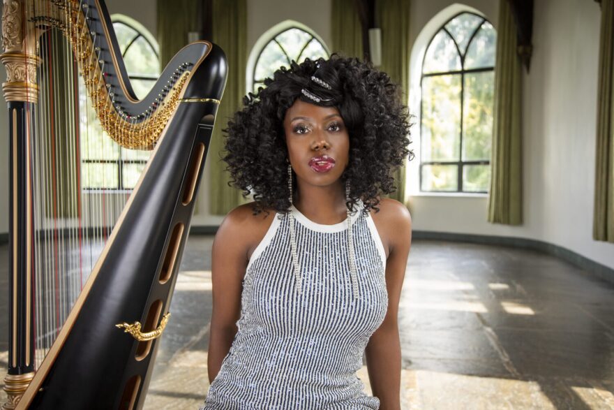 Brandee Younger's harp takes music 'Somewhere Different' | KNKX Public
