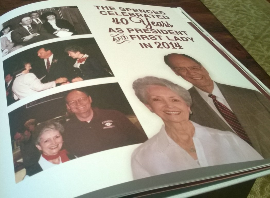 A page out of the book, "Spence Legacy: A Tribute to Anne Spence and the Work of the Evangel Ladies Auxiliary."