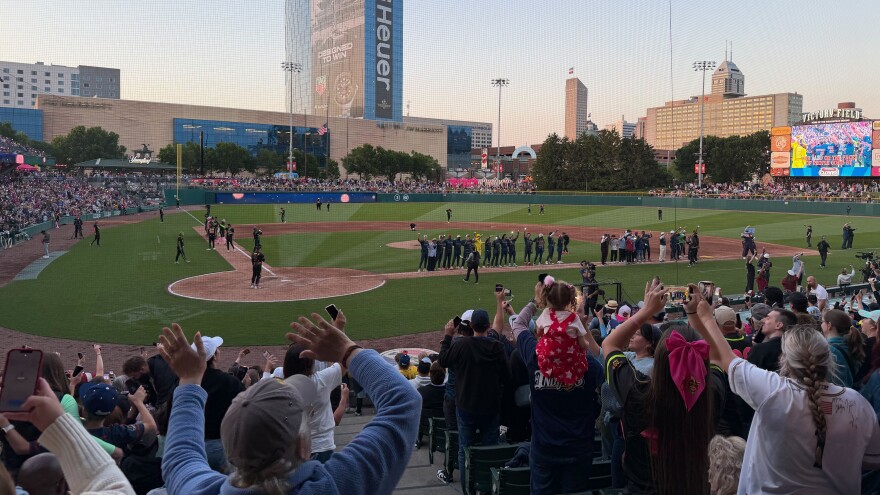 The Banana Ball World Tour baseball circus entertained many in Indianapolis this weekend.