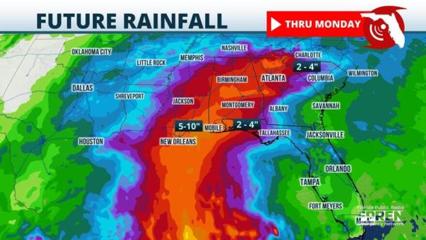 Future Rainfall Projections from Potential Tropical Cyclone Three