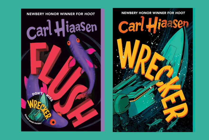 Some of Florida author Carl Hiaasen’s books, including Flush and Wrecker, have been removed from school libraries and classrooms following objections to their content.