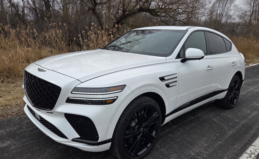 2026 Genesis GV80 Coupe 3.5T E-SH MHEV Prestige Black AWD left front