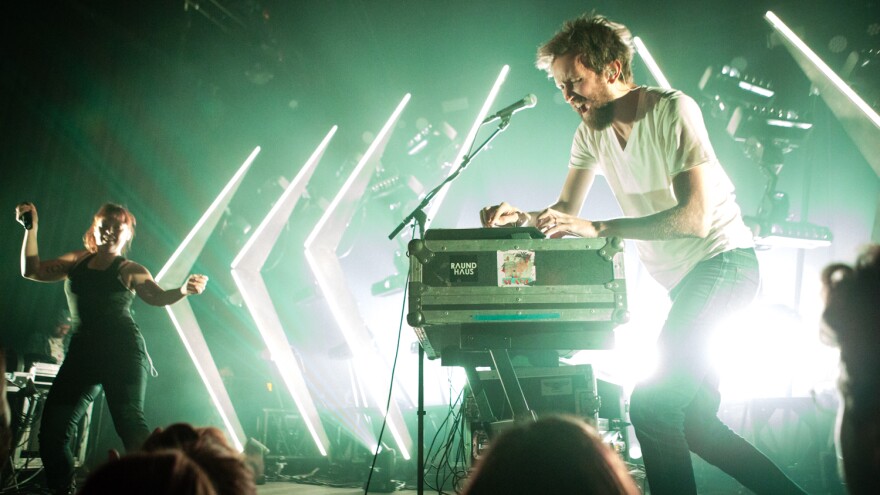 Sylvan Esso performed back-to-back sold-out shows at Union Transfer in Philadelphia, Pa., in May.