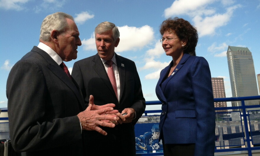 Al Austin, former U.S. Sen. Connie Mack and former Tampa Mayor Pam Iorio are credited with helping to bring the 2012 Republican National Convention to Tampa.
