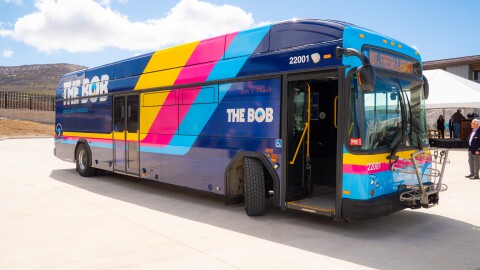 After receiving more than 200 submissions from community members, High Valley Transit revealed the name for its bus rapid transit line, The Bobsled Express, or 'the Bob' for short, at an April 3 event.