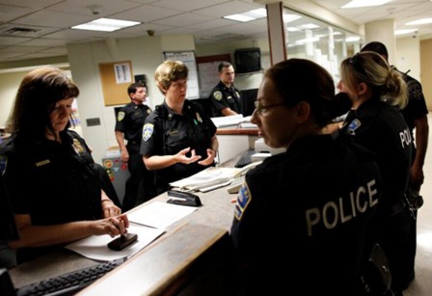 Erie County Deputies inside County Holding Center