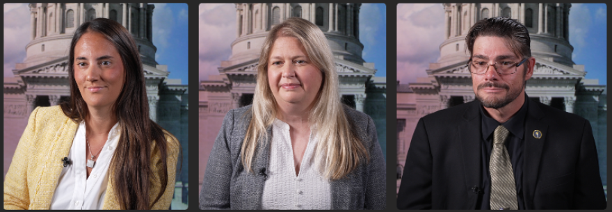 Candidates for Missouri Senate District 30 (L-R): Betsy Fogle, Melanie Stinnett, Cecil Ince
