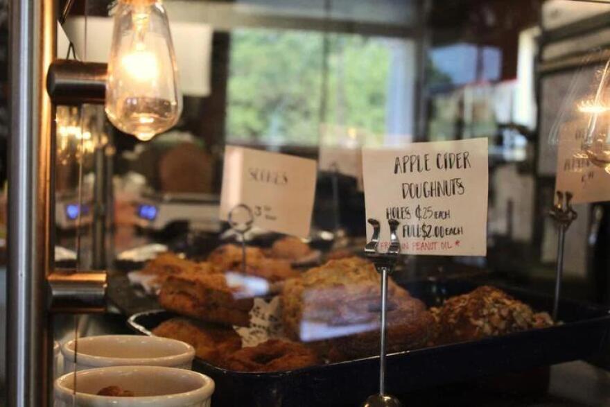 House-made and local bakery items are a popular treat for visitors to the Harrisville General Store.
