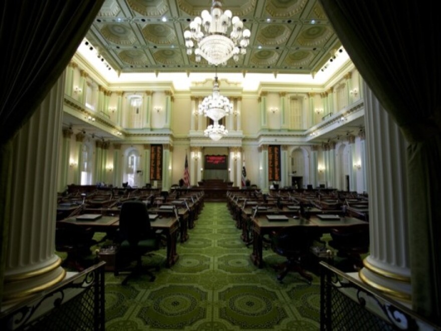 The Assembly Chamber at the California State Capitol