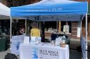 Volunteer working at the BPR table at a recent public event