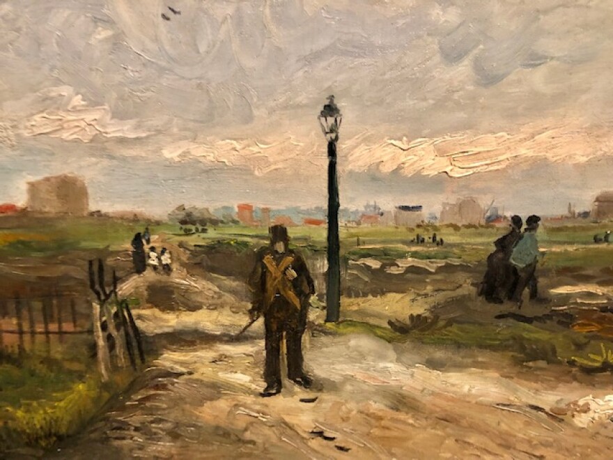 "The Outskirts Of Paris" by Vincent Van Gogh