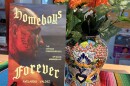 "Homeboys Forever" by author Avelardo Valdez on display at San Antonio's Guadalupe Latino Bookstore.