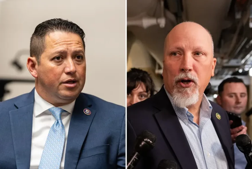 U.S. Rep. Tony Gonzales, R-San Antonio, and U.S. Rep. Chip Roy are at odds over President-elect Donald Trump's plans for the mass deportation of illegal immigrants.