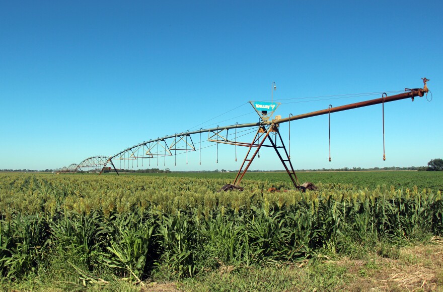 Many farmers in the Rattlesnake watershed irrigate. The area typically gets relatively low precipitation and has relatively high evaporation, the Kansas Geological Survey says.
