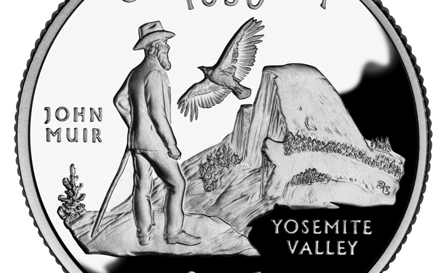 State quarters — like this one from California — are among the designs the CFA considers.