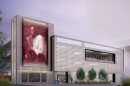 An artist’s rendering shows what a signature artwork might look like for the new 18th & Lydia Parking Garage in the historic 18th & Vine District.