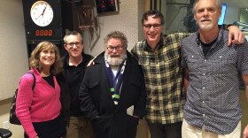'Week in Review' panel Joni Balter, Eli Sanders, Knute Berger, Bill Radke and Nick Bond.