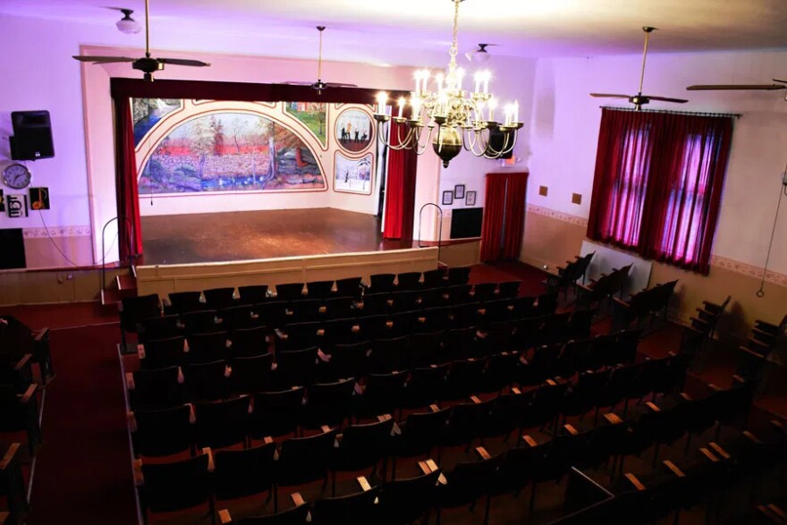 Interior of the Clifton Opera House