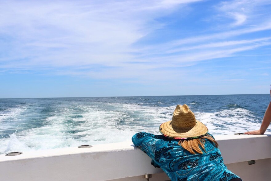 Launch Day marked the solemn and beautiful farewell, as the markers were laid to rest off the coast of North Carolina.