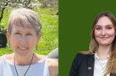 From left, Greenfield City Councilor Lora Wondolowski and Corrine Coryat, a WNEU law student and former chief of staff to Rep. Natalie Blais, who resigned earlier this year. Wondolowski and Coryat are vying for the 1st Franklin District seat which remains empty after Blais departure.