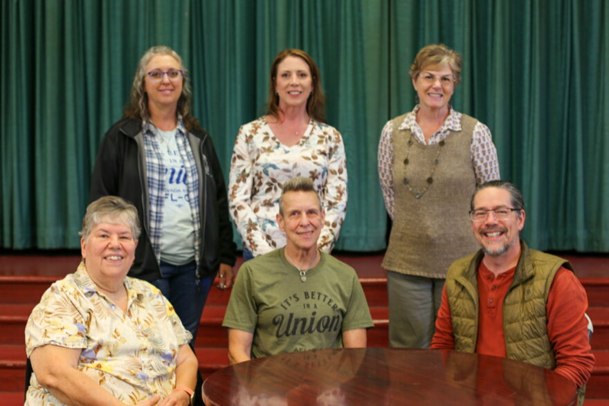 The Pierce County Labor Community Services Agency recently purchased an old Tacoma elementary school. The nonprofit plans to turn it into a childcare center. Pierce County Labor Community Services Agency Board Members Front Row, Left to Right: Patty Rose, Treasurer; Alice Phillips, 1st Vice President; Nathe Lawver, President Back Row, Left to Right: Chris Hall, 2nd Vice President; Rachael Geyer, Trustee; Kimberlie Lelli, Secretary.