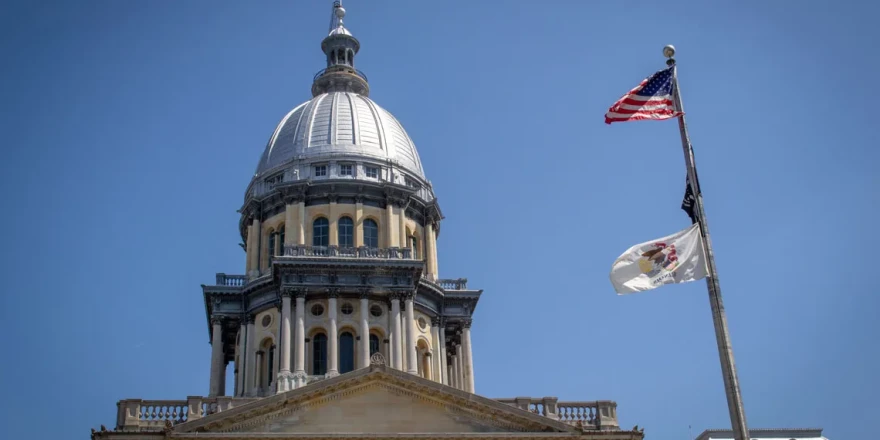 The Illinois State Capitol in Springfield.