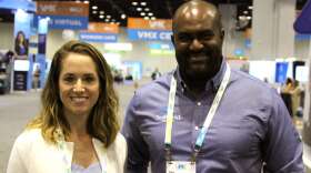 Jen Flower (L) and Tres Clarke. Photo: Matthew Peddie, WMFE