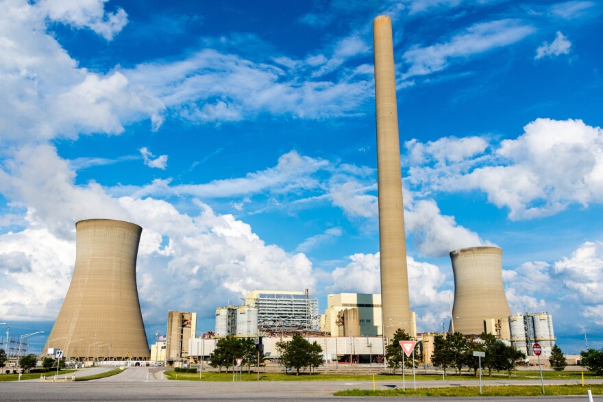 Indiana Michigan Power's coal-fired power plant in Spencer County, Indiana