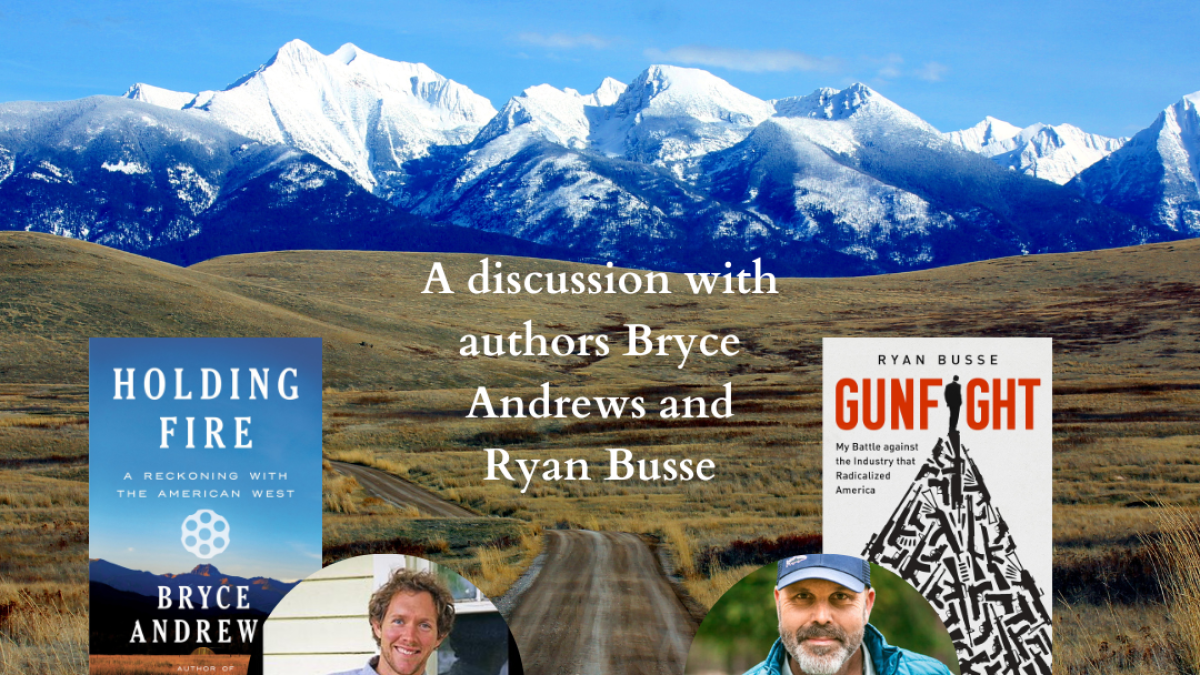Nonviolence in a gun-filled West: A conversation with authors Ryan Busse and Bryce Andrews - Vimarsana News