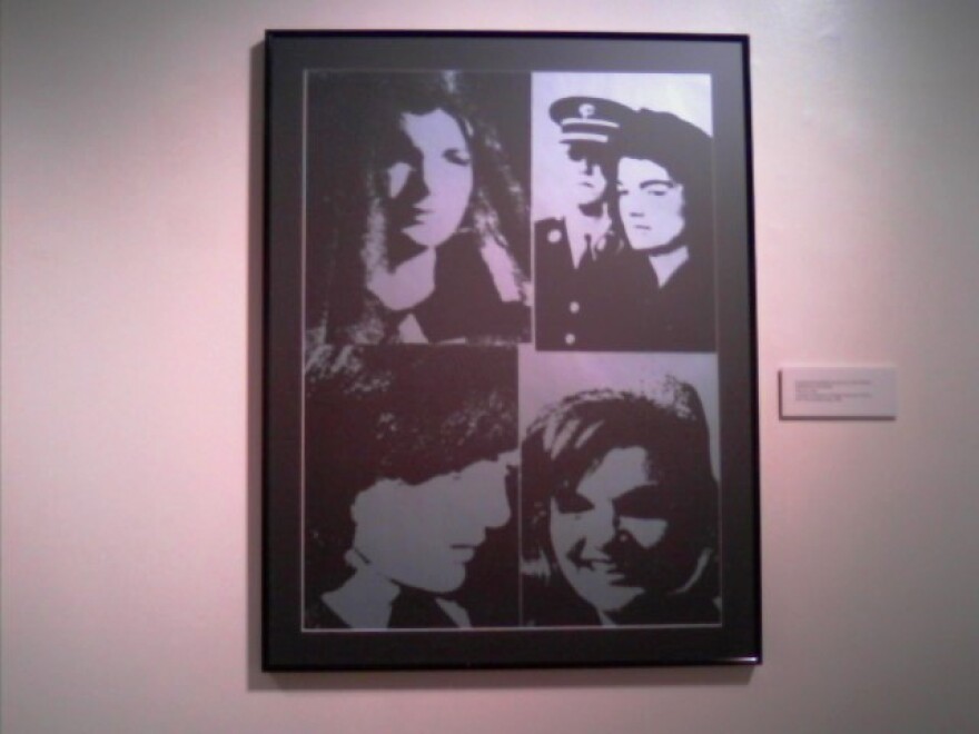 Andy Warhole photo of Jackie Kennedy