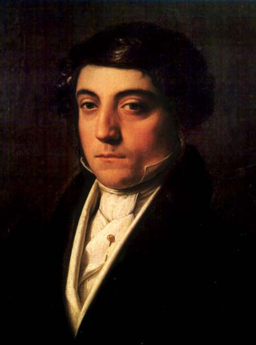 Portrait of Gioachino Rossini - Vincenzo Camuccini (1771–1844)